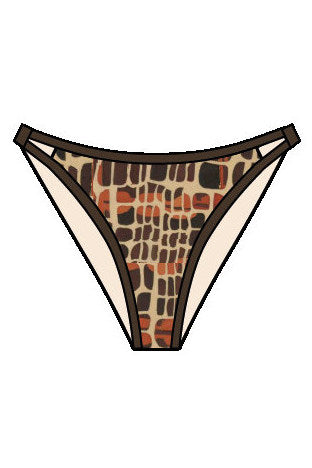 Shan Classique High cut bikini bottom