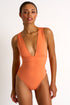 Shan Intemporel Timeless Plunging One-Piece Swimsuit