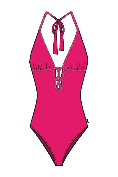 Shan Emma Halter one-piece