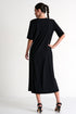 Shan Élisabeth Round-neck maxi dress