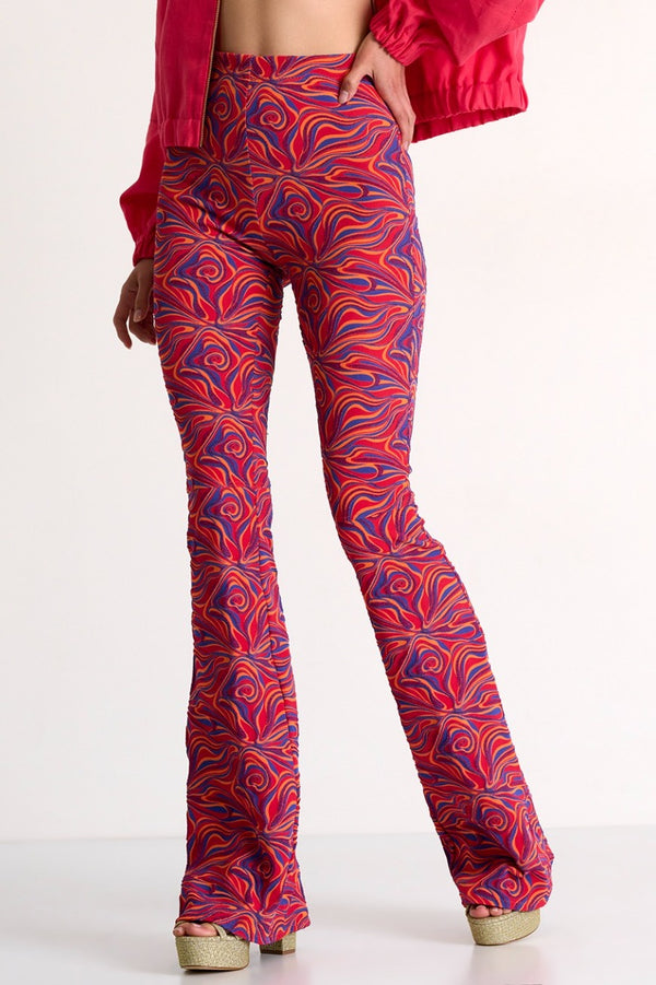 Shan Zoe Stylish Flared Pants - 42440-59-955