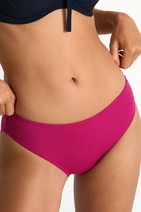 Shan Classique Mid-High Waist Bikini Bottom