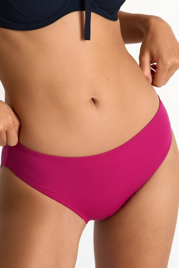 Shan Classique Mid-High Waist Bikini Bottom