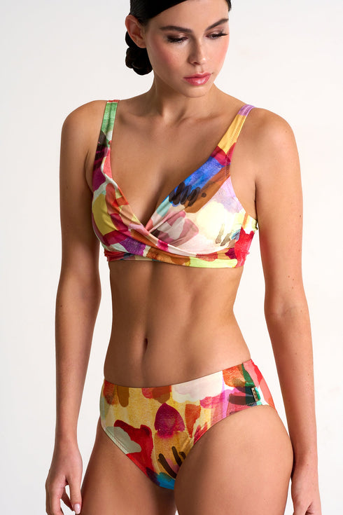 Shan Сlassique Mid-High Waist Bikini Bottom - 42460-36-953