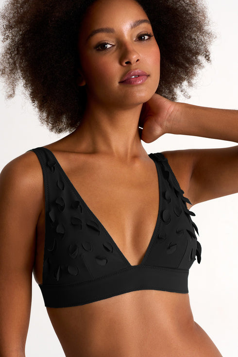 Shan Charlie-Rose Comfortable Triangle Bikini Top - 42480-23-800