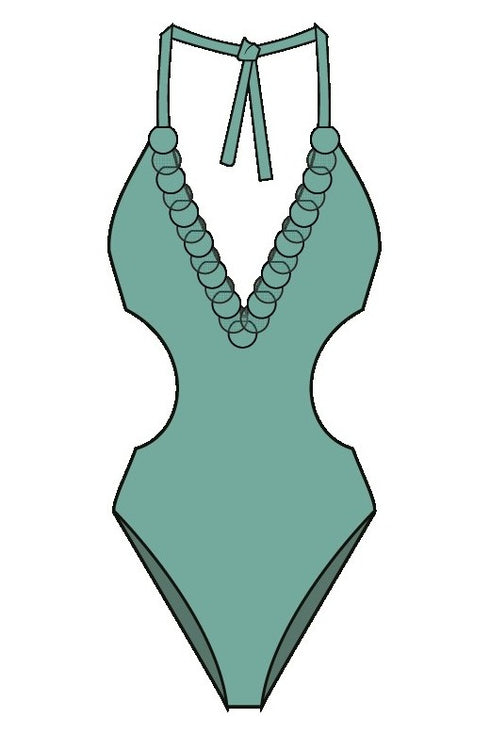 Shan Brianna Cut Out One-Piece