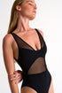Shan Intemporel Deep V-neck One-piece