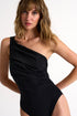 Shan Intemporel Elegant Asymmetrical One-piece
