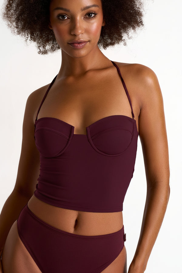 Shan Intemporel Bustier Bikini Top