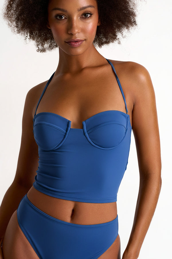 Shan Intemporel Bustier Bikini Top