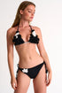 Shan Rose Triangle bikini top with floral design