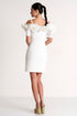 Shan Rose Off Shoulder One Of A Kind Hand-Made Dress