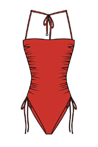 Shan Classique Classic Bandeau One-piece Swimsuit