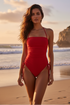 Shan Classique Classic Bandeau One-piece Swimsuit