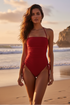 Shan Classique Classic Bandeau One-piece Swimsuit