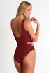 Shan Classique Classic One-piece Swimsuit With Front Bow Detail