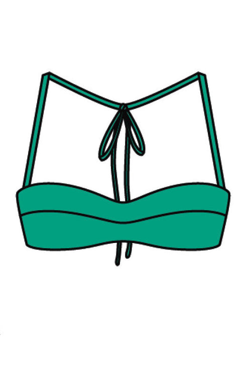 Shan Intemporel Timeless Bandeau Bikini Top