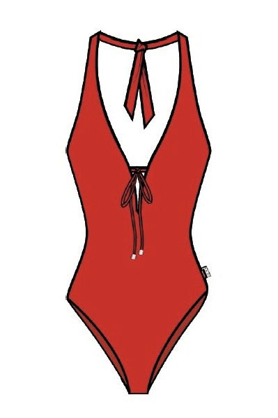Shan Classique Classic Halter One-piece Swimsuit