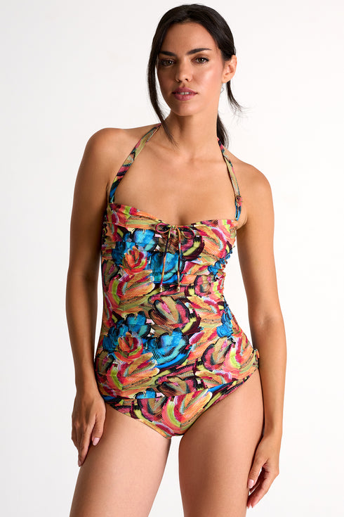 Shan Classique Retro bandeau one-piece