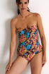 Shan Classique Retro bandeau one-piece
