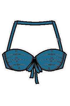 Shan Classique Bandeau Bikini Top