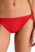 Shan Classique Classic ruched hip-tied bikini bottom
