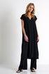 Straight-Leg Silk Pants 02 / 800 Black