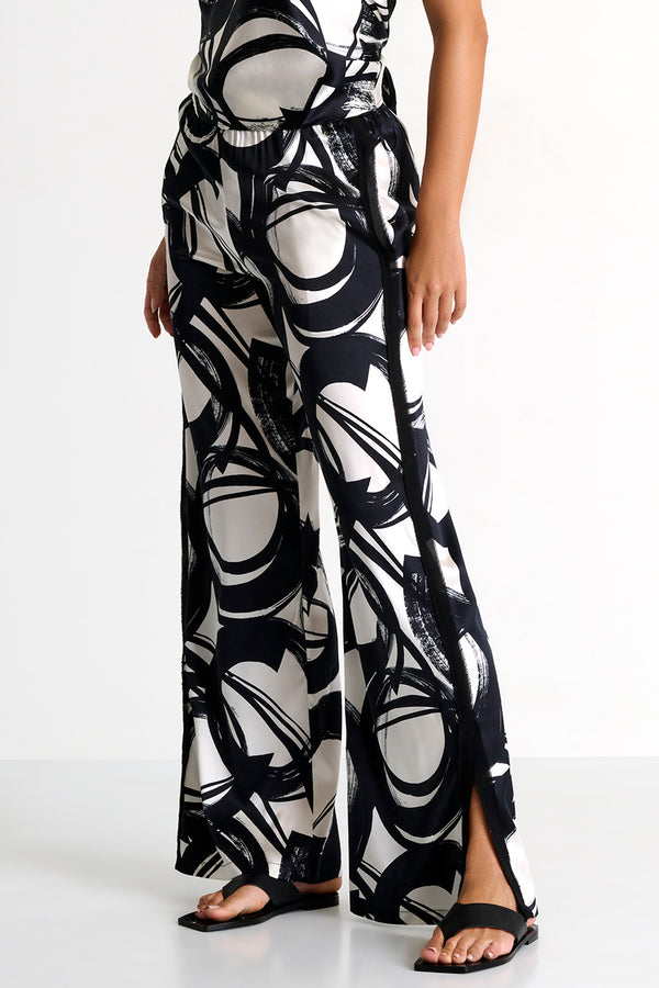 Shan Celine Straight-Leg Silk Pants - 42521-52-952