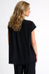 Silk Blouse With Boat Neckline 02 / 800 Black
