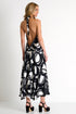 Shan Celine Halter Style Silk Maxi Dress - 42521-67-952