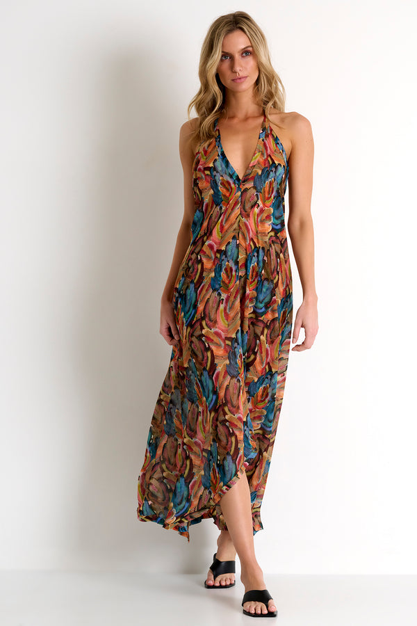 Shan Flora Maxi dress