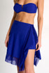 Shan Elisabeth Ruffle Mesh Wrap Pareo Skirt