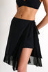 Shan Elisabeth Ruffle Elisabeth Mesh Wrap Pareo Skirt - 42530-46-800