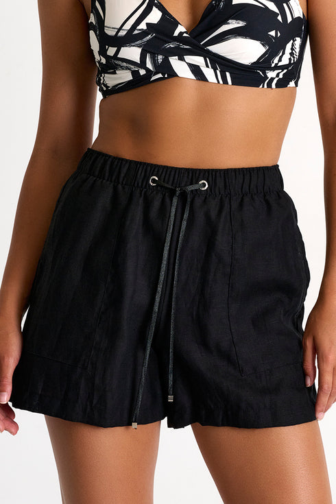 Shan Lina Linen Shorts - 42536-55-800