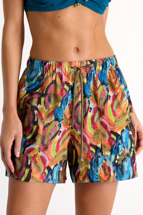 Shan Lina Linen Shorts