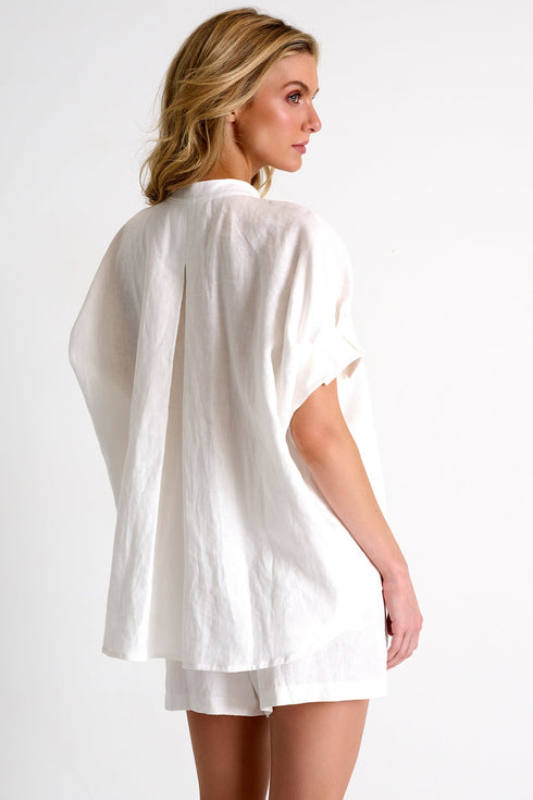 Shan Lina Linen tunic top 42536-60-020