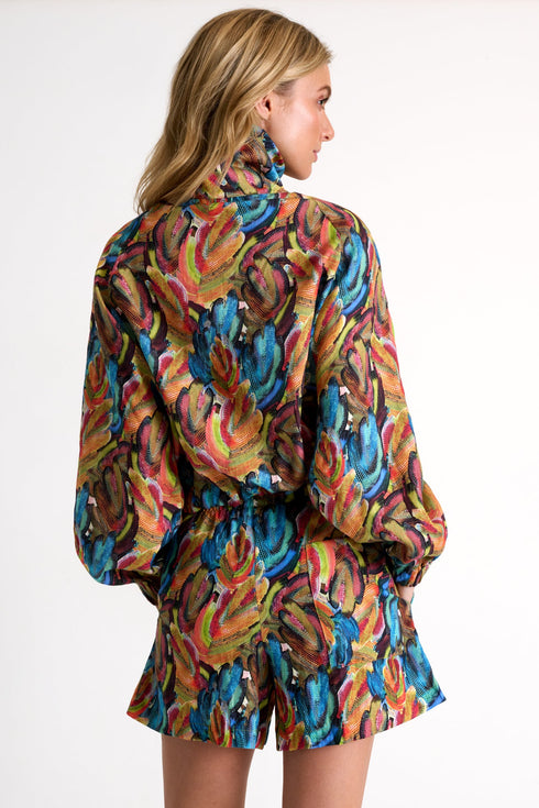 Shan Lina Linen Puffer Jacket - 42536-79-953