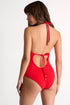 Shan Frederique Plunging One-Piece Swimsuit With Petals - 42540-04-300