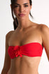 Shan Frederique Bandeau Bikini Top With Petals Details - 42540-26-300