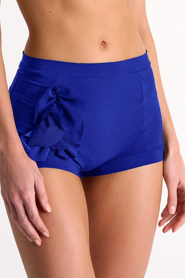 Shan Frederique Swim Shorts With Petal Details