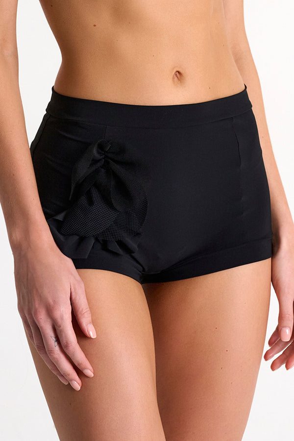 Shan Frederique Swim Shorts With Petal Details - 42540-40-800