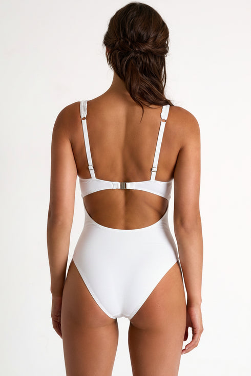 Shan Marion One-Piece Bralette With Signature Mesh