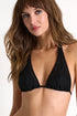 Triangle Bikini Top With Signature Mesh 04 / 800 Black