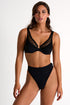 Underwire Bralette Bikini Top 04 / 800 Black