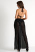 Long Skirt In Signature Mesh 02 / 800 Black
