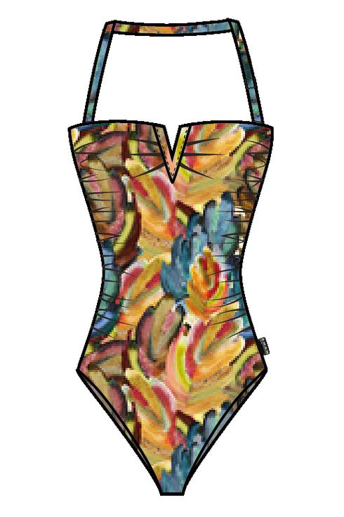 Shan Classique Classic Bandeau One-piece Swimsuit