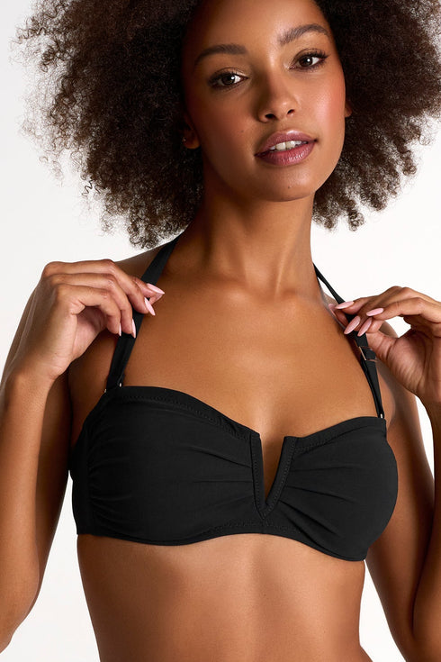 Shan Classique Classic bandeau bikini top - 42660-26-800