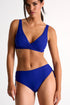 Classic Mid-Rise Bikini Bottom 04 / 560 Blue Majorelle
