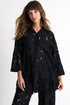 Modern Lace Shirt 02 / 800 Black
