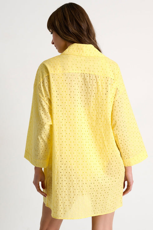 Shan Clara Embroidered Oversized Shirt - 42566-83-100